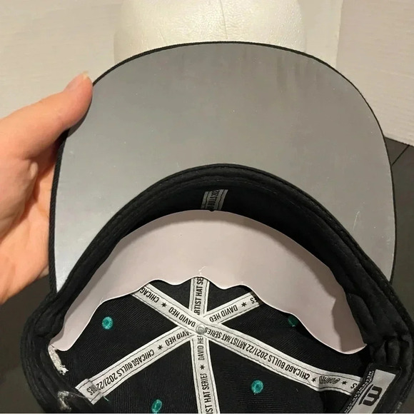 Chicago Bulls Snapback Hat Cap 1991-1992 BMO Artist Hat Series IV 2021/2022 - Picture 8 of 11